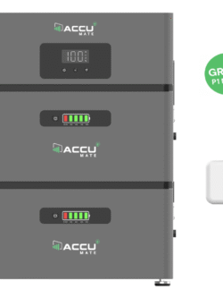 AccuMate plug in inverter + 2 x batterij (4.8KWh opslag)