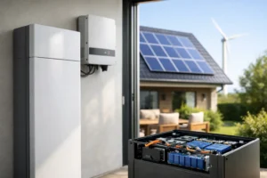 Overtollige zonnestroom thuis opslaan?