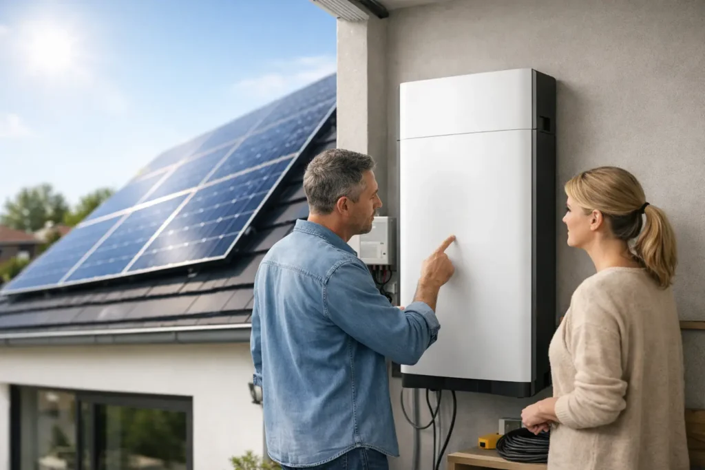 Thuisaccu kiezen bij zonnepanelen: zo doe je dat