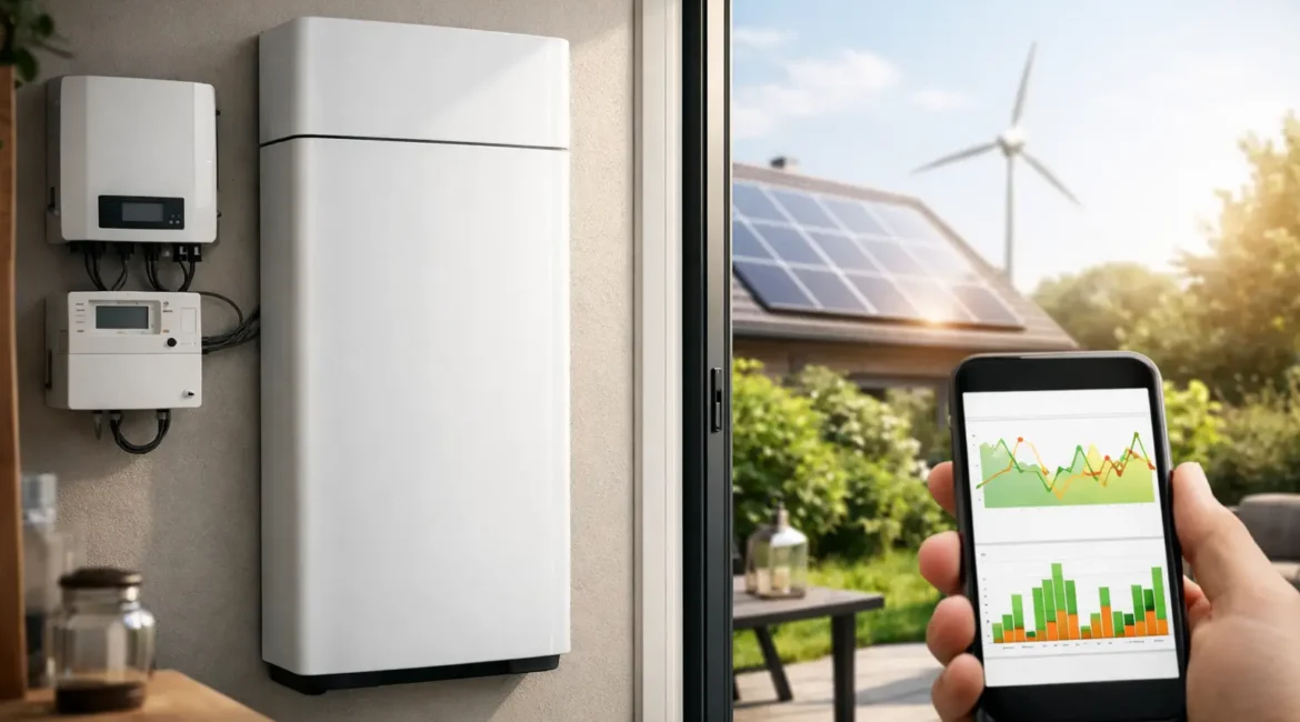 Thuisbatterij voor dynamisch energiecontract